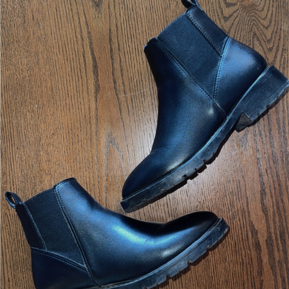 Steve Madden THYRA Black Chelsea Boots